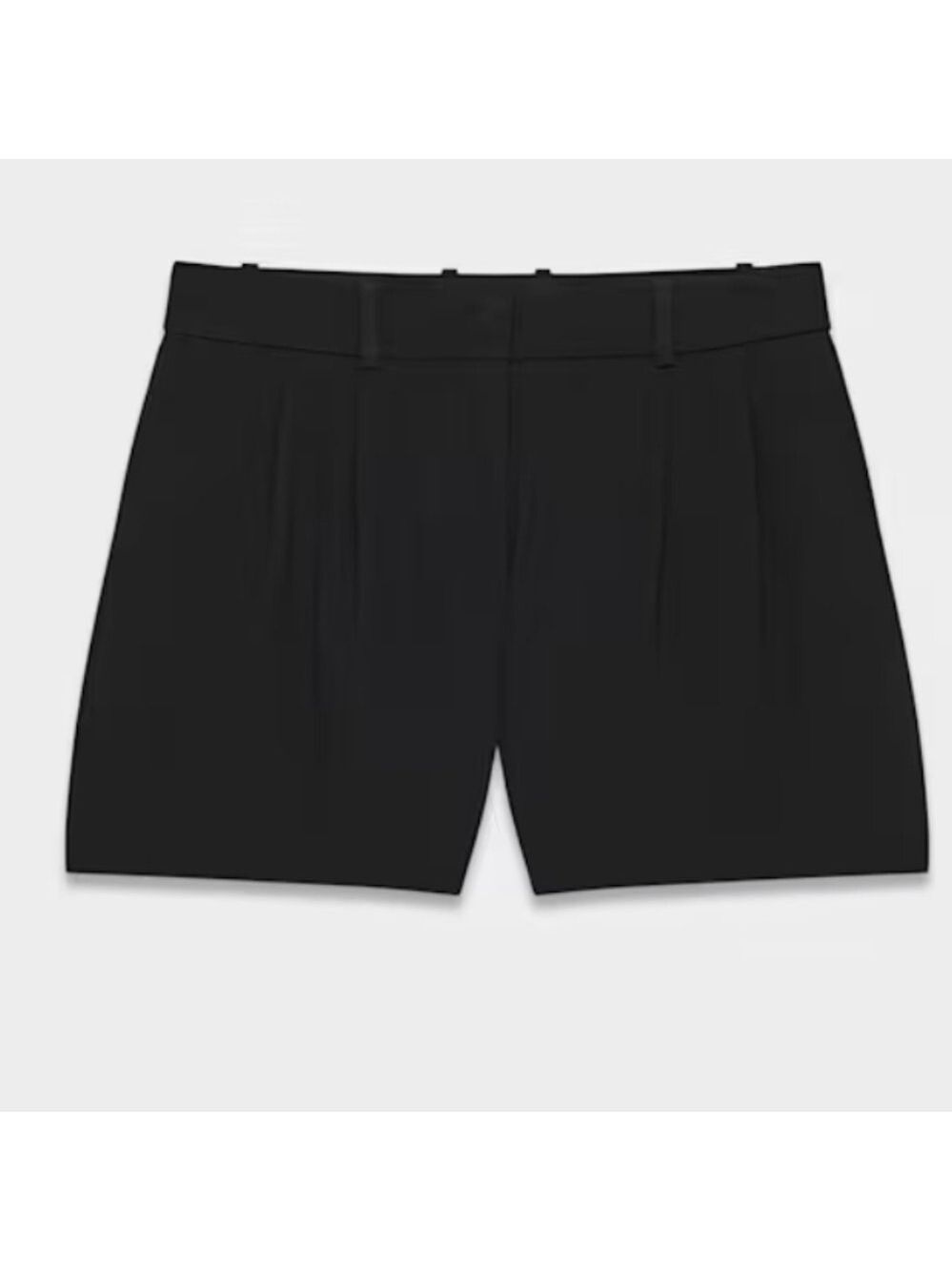 Aritzia Babaton Black High-Waist Tailored Shorts - Picture 1 of 8